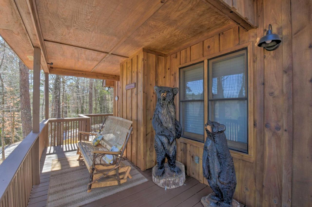 Helen Cabin With Deck And Hot Tub Less Than Half Mi To Main St Exterior foto